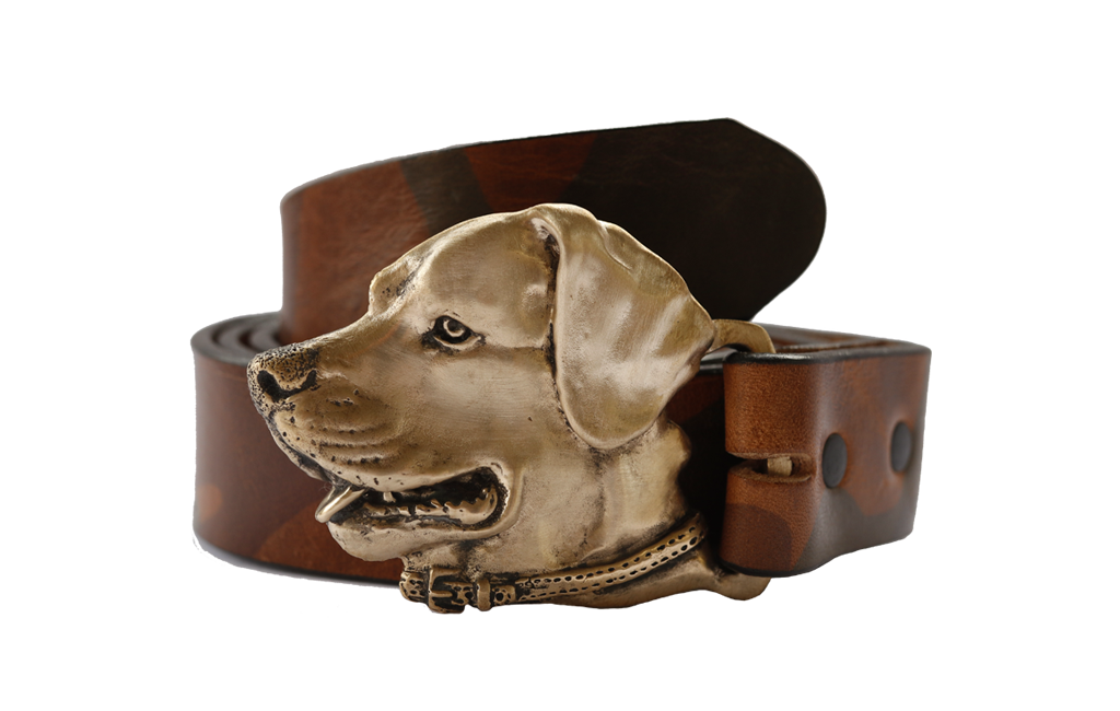 Hook N Hide - Labrador Retriever Polished Buckle