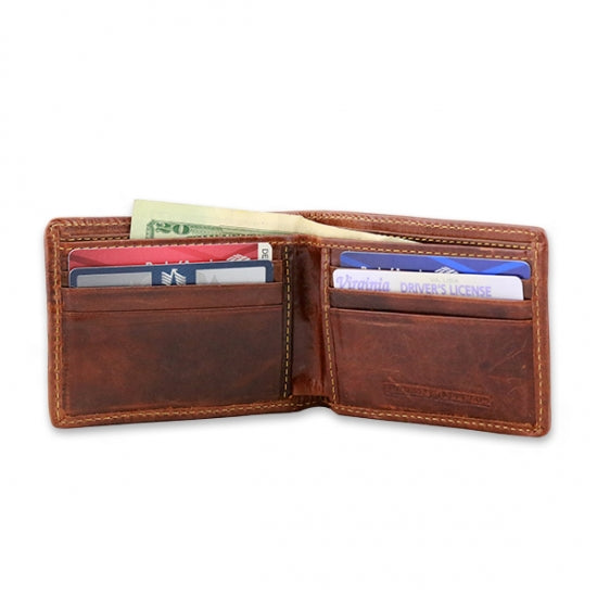 Smathers & Branson - Burning a Hole Needlepoint Bi-Fold Wallet